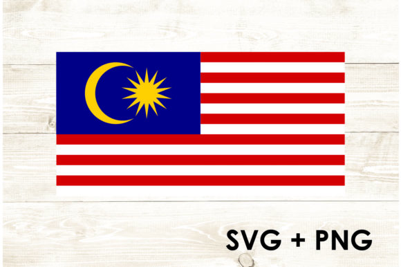 Malaysian Flag Graphics for Local Business Branding
