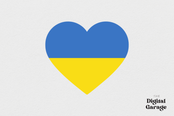 Ukraine Flag Heart SVG PNG Review for Embroidery Projects